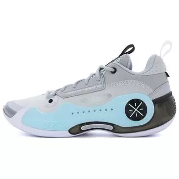 Мужские баскетбольные кроссовки LiNing Wade Way 10 с низким верхом, удобные, универсальные, с амортизацией, противоскользящие, прочные ABAS083-19 45
