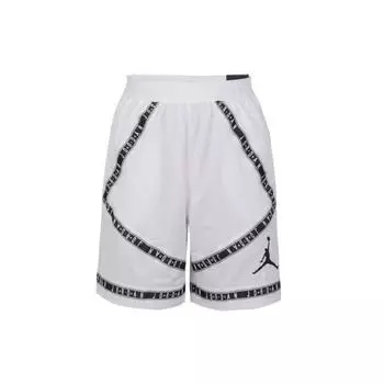 Мужские баскетбольные шорты Jordan Alphabet String Tag, белые AJ1109-100 XL
