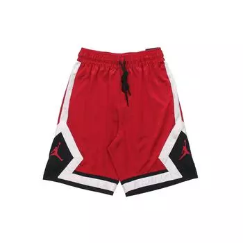 Мужские баскетбольные шорты Jordan Jumpman Diamond с цветными блоками, спортивные штаны, красные CV6023-687 XS