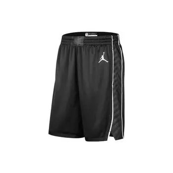 Мужские баскетбольные шорты Jordan NBA Dri-Fit с цветными блоками и эластичной резинкой на талии, черные DO9423-010 XXL