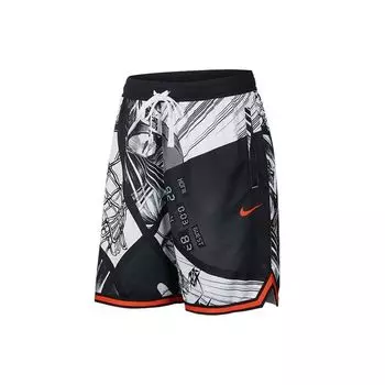 Мужские баскетбольные шорты Nike Dri-Fit Retro Comic Elite, черные CI9082-010 XXXL