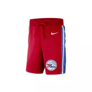 Мужские баскетбольные шорты Nike Philadelphia 76ers красные AV6622-657 M