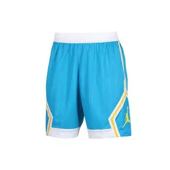 Мужские баскетбольные тренировочные шорты Jordan Jumpman Diamond, голубые CD4909-446 L