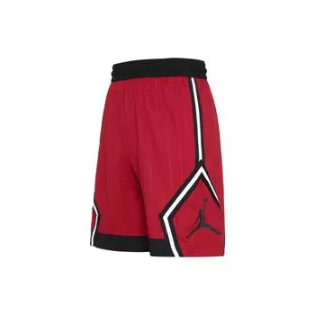Мужские баскетбольные тренировочные шорты Jordan Jumpman Diamond красные CD4909-687 S