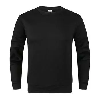 Мужские базовые пуловеры, повседневные толстовки для мужчин и женщин, однотонные, весна-осень, толстовка с капюшоном, спортивная, с длинным рукавом, Techwear S чёрный