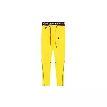 Мужские беговые тайтсы Nike x Off-White Opti, желтые CN5532-731 S