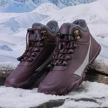 мужские ботинки 2024 года, новые зимние тапочки, теплые мужские туфли, водонепроницаемые нескользящие плюшевые кроссовки, мужские теннисные туфли, ботинки, мужские кроссовки, зимние 35