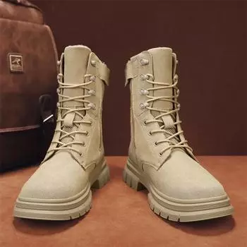 мужские ботинки 2024 года, новые зимние тапочки, теплые мужские туфли, водонепроницаемые нескользящие плюшевые кроссовки, мужские теннисные туфли, ботинки, мужские кроссовки, зимние 39