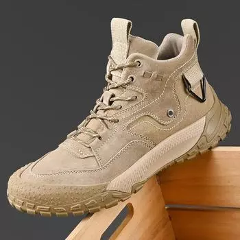 мужские ботинки 2024 года, новые зимние тапочки, теплые мужские туфли, водонепроницаемые нескользящие плюшевые кроссовки, мужские теннисные туфли, ботинки, мужские кроссовки, зимние 38