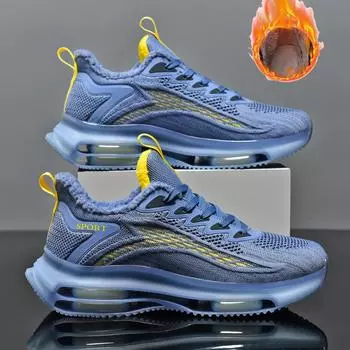 мужские ботинки 2024 года, новые зимние тапочки, теплые мужские туфли, водонепроницаемые нескользящие плюшевые кроссовки, мужские теннисные туфли, ботинки, мужские кроссовки, зимние 39