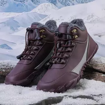 мужские ботинки 2024 года, новые зимние тапочки, теплые мужские туфли, водонепроницаемые нескользящие плюшевые кроссовки, мужские теннисные туфли, ботинки, мужские кроссовки, зимние 35