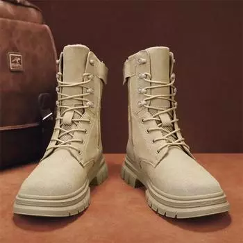 мужские ботинки 2024 года, новые зимние тапочки, теплые мужские туфли, водонепроницаемые нескользящие плюшевые кроссовки, мужские теннисные туфли, ботинки, мужские кроссовки, зимние 39