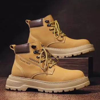 мужские ботинки 2024 года, новые зимние тапочки, теплые мужские туфли, водонепроницаемые нескользящие плюшевые кроссовки, мужские теннисные туфли, ботинки, мужские кроссовки, зимние 38