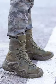 Мужские ботинки из натуральной кожи, уличные тактические военные ботинки для охоты, рыбалки, альпинизма