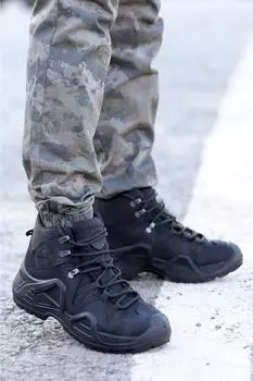 Мужские ботинки из натуральной кожи, уличные тактические военные ботинки для охоты, рыбалки, альпинизма