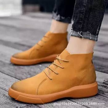 Мужские ботинки Martin из натуральной кожи с подошвой из коровьей кожи 38