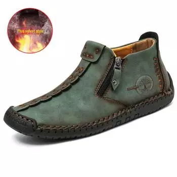 Мужские ботинки Martin Zipper: Трансграничный бестселлер сезона весна/осень. Большие размеры, работа на открытом воздухе и отдых. Стиль ручного шитья. 49