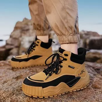 мужские ботинки мужские пустынные военные ботинки уличные нескользящие тактические ботинки походные ботинки для охоты по пустыне рабочие защитные мужские ботинки новые 39 чёрный