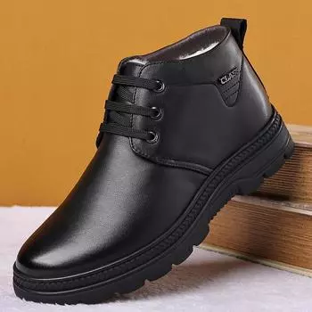 Мужские ботинки на шнуровке, уличные туфли, стильные, формальные, мужские, повседневные, дизайнерские, модные, на шнуровке, зимние, мужские, мягкие, теплые ботинки 38