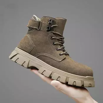 Мужские ботинки, новые зимние тапочки, теплые мужские туфли, водонепроницаемые нескользящие плюшевые кроссовки, мужские теннисные туфли, ботинки, мужские кроссовки, зимние 38