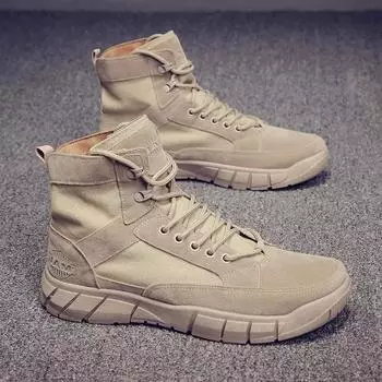 Мужские ботинки в стиле ретро для пустыни, мужские походные ботинки, высокие мужские ботильоны, высококачественные повседневные кроссовки Botas Tacticas Botas Hombre 39
