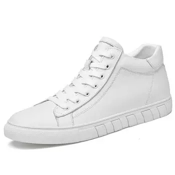Мужские ботинки, высокие туфли, модная дышащая повседневная обувь, повседневные белые туфли, классические износостойкие кроссовки для спортзала, мужские кроссовки в стиле хип-хоп 37