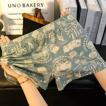 Мужские боксеры Arlo Retro из чистого хлопка – молодежные, свободные, уникальный стиль 3XL зелёный