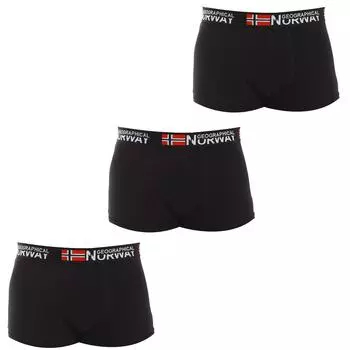 Pack-3 Geographical Norway GN1000 Боксеры для мужчин S разноцветный