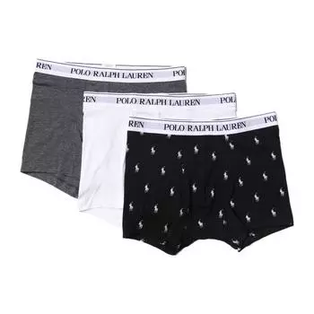 Мужские боксеры Polo Ralph Lauren Ss23 с принтом логотипа-буквы, 3 шт. 714830299-001 XL