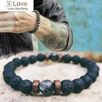 Мужские браслеты Мужские украшения Женские браслеты Натуральные камни Бусины Браслеты Браслеты Аксессуары Мужские браслеты Нарукавники M 180-190mm