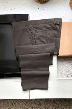 Мужские брюки больших размеров классические льняные брюки больших размеров