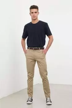 Мужские брюки чинос Icardi из лайкры бежевые