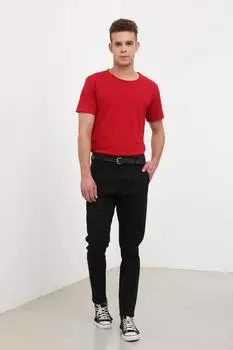 Мужские брюки чинос Icardi из лайкры, черные