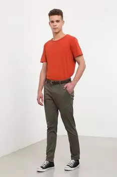 Мужские брюки чинос Icardi из лайкры, хаки