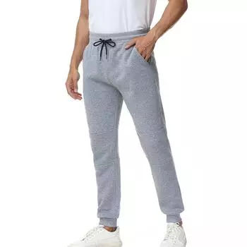 Мужские брюки для бега, брюки для бега для фитнеса, брюки для бега, мужские тренировочные спортивные леггинсы, спортивная одежда, спортивные штаны S чёрный