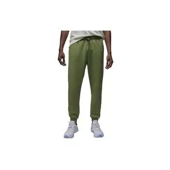 Мужские брюки для бега с однотонным логотипом Jordan Essentials светло-оливкового цвета FJ7779-340 M
