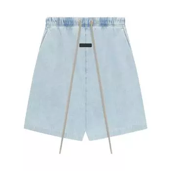 Мужские брюки из легкого потертого денима Fear of God Essentials, синие 160SP244190F M