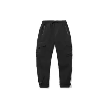 Мужские брюки-карго Li Ning Badfive Quick-Dry Breathable Tapered Multi-Pocket Cargo Pants Black AYKR135-2 M