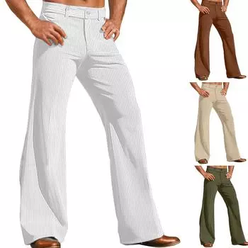 Мужские брюки-карго, повседневные, для бега, однотонные с S хаки