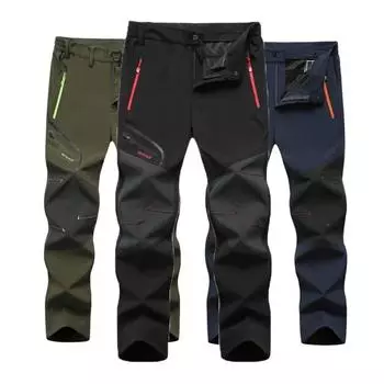 Мужские брюки-карго с мягкой оболочкой, брюки-карго для походов, прогулок, боевых рабочих брюк, днища L чёрный