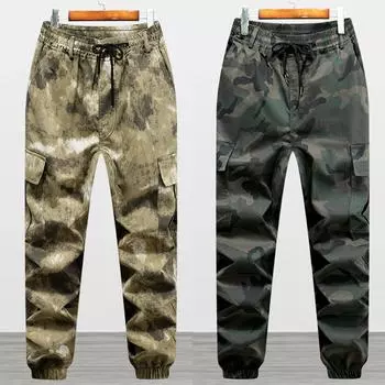 Мужские брюки-карго спортивные, для активного отдыха, водонепроницаемые, большого размера, для походов 165 темно-зеленого