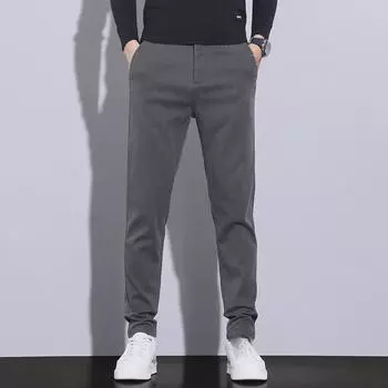 Мужские брюки облегающего кроя из лиоцелла, весна/осень: Прочный, удобный и универсальный. 36 (180 jin)