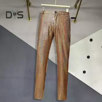 Мужские брюки с радужными блестками, стильные, удобные, широкого применения, для ночного клуба, DJ, сцены, мужские брюки, брюки M серый