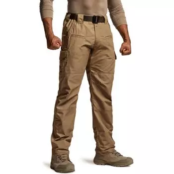 Мужские брюки, водонепроницаемые комбинезоны из рипстопа, легкие мужские брюки, водонепроницаемые комбинезоны из рипстопа, легкие рабочие брюки для походов, одежда для активного отдыха XXL хаки