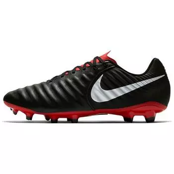 Мужские бутсы Nike Tiempo Legend 7 Academy MG Black Crimson Pure-Platinum-Light-Crimson AO2596-006 41