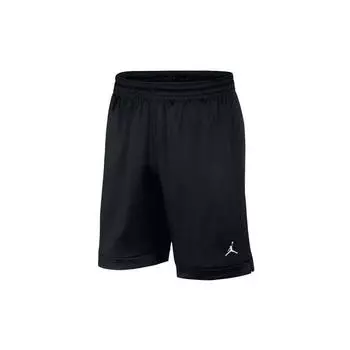 Мужские быстросохнущие дышащие баскетбольные тренировочные шорты Jordan, черные AR4316-010 S