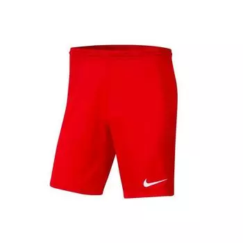 Мужские быстросохнущие футбольные шорты Nike Dri-Fit красные BV6855-657 L