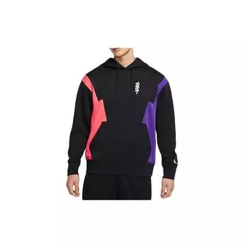 Мужские быстросохнущие худи с принтом Jordan Dri-FIT Zion, черные DH0583-011 M
