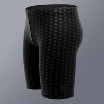 Мужские быстросохнущие плавки со средней посадкой, водонепроницаемые шорты для плавания с внутренним шнурком и защитой от УФ-лучей, плотно прилегающие плавки 2XL чёрный