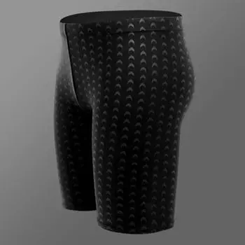 Мужские быстросохнущие плавки со средней посадкой, водонепроницаемые шорты для плавания с внутренним шнурком и защитой от УФ-лучей, плотно прилегающие плавки 2XL чёрный